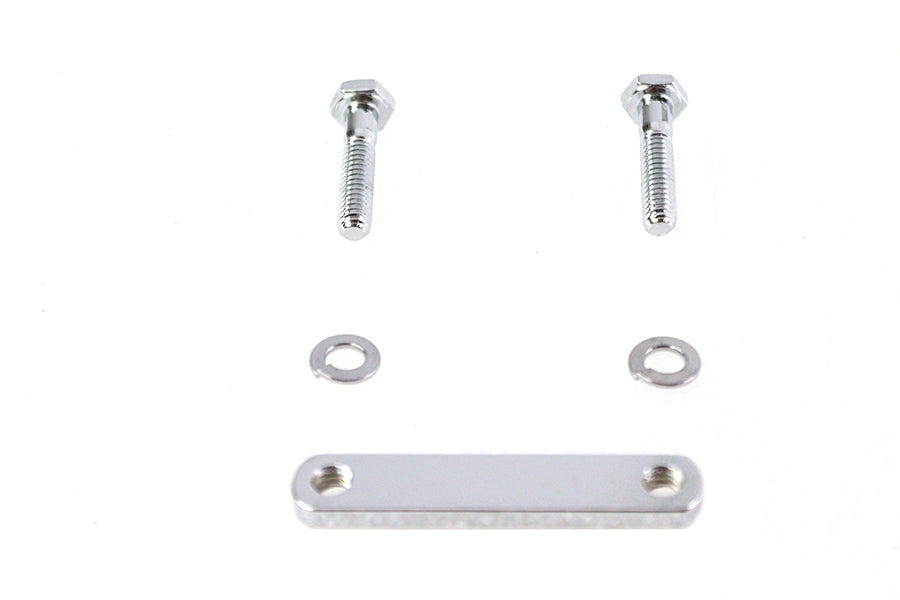 Ignition Coil Mounting Plate Kit Chrome