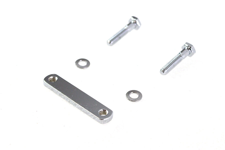 Ignition Coil Mounting Plate Kit Chrome