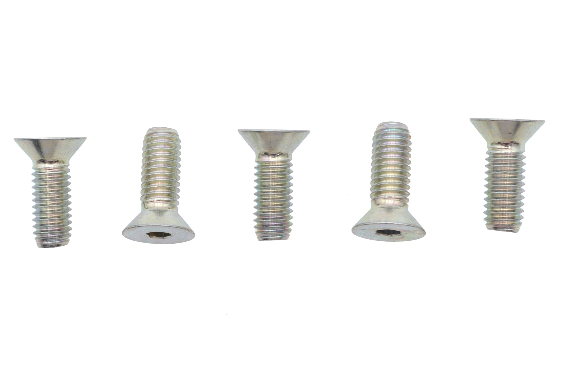 Cast Wheel Front and Rear Disc Screw and Nut Kit Zinc