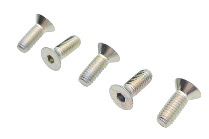 Cast Wheel Front and Rear Disc Screw and Nut Kit Zinc