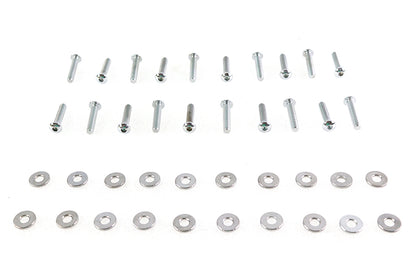 M8 Rocker Box Cover Allen Screw Kit Chrome