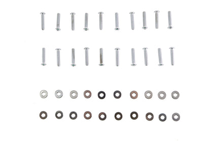 M8 Rocker Box Cover Allen Screw Kit Chrome