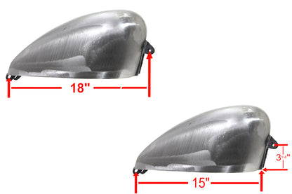 Chopper Style 2.5 Gallon Gas Tank