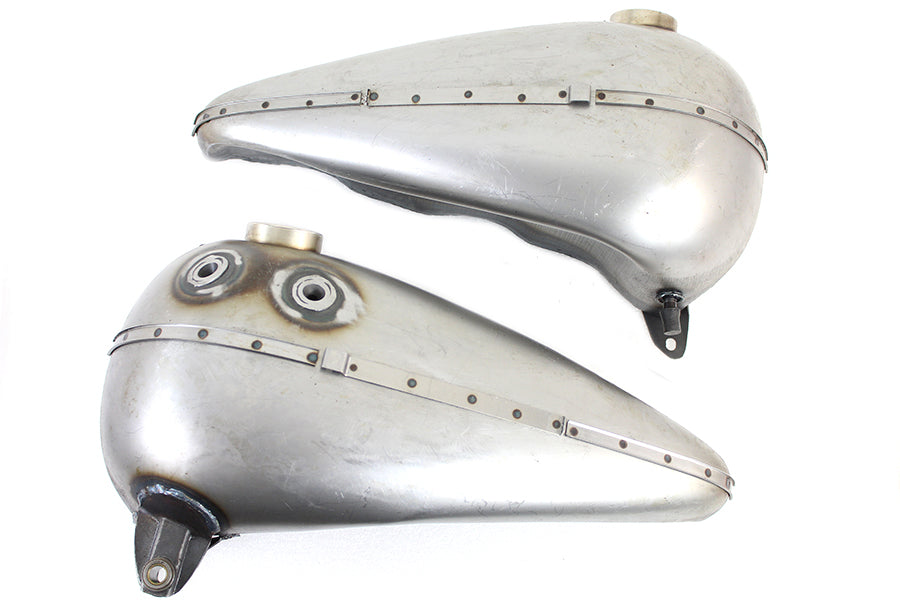 Fat Bob Gas Tank Set 3.5 Gallon