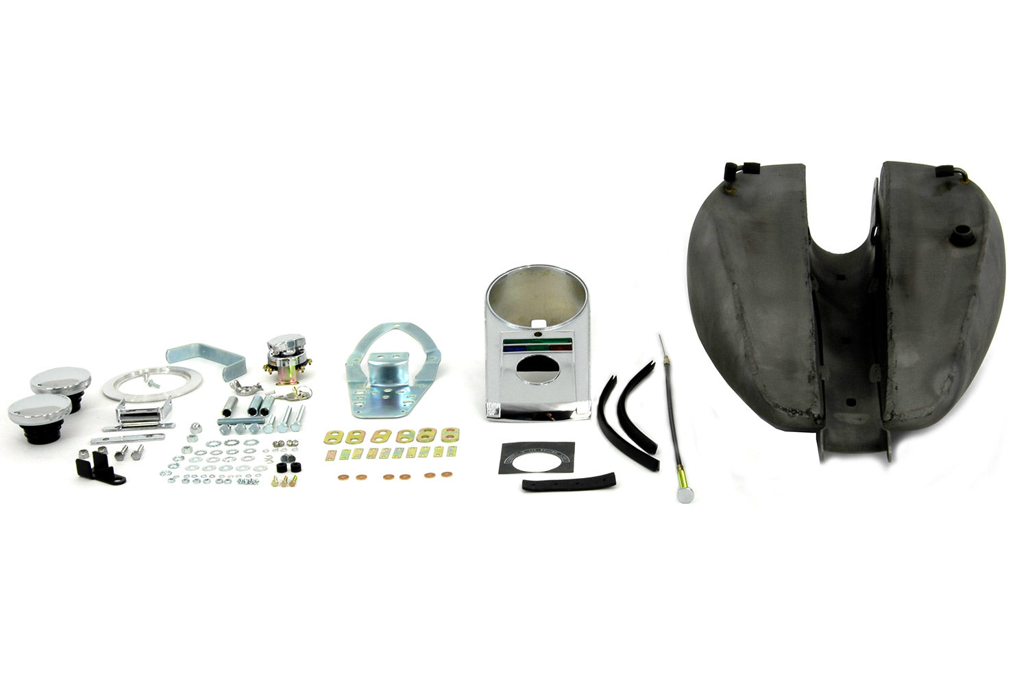 Bobbed 3.2 Gallon Gas Tank Kit