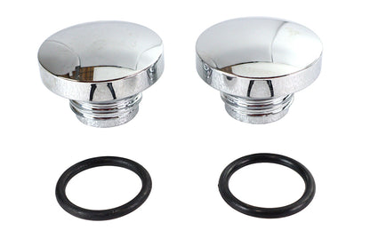 Tall Style Billet Vented and Non-Vented Gas Cap Set