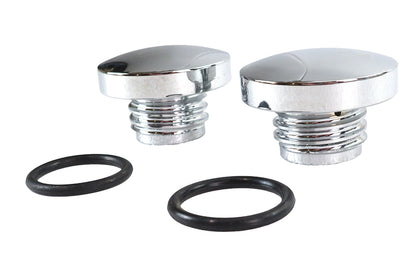 Tall Style Billet Vented and Non-Vented Gas Cap Set