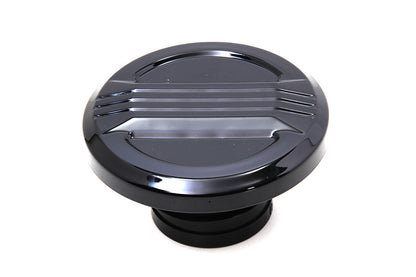 Air Flow Gas Cap Vented Black