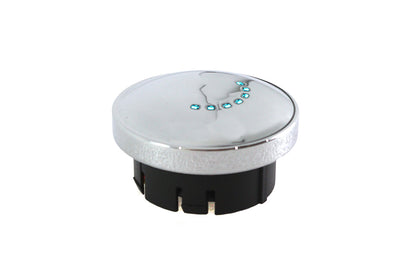 Chrome LED Fuel Gauge