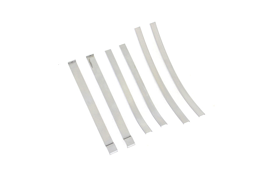 Emblem/Trim Mount Strip Set Raw Steel