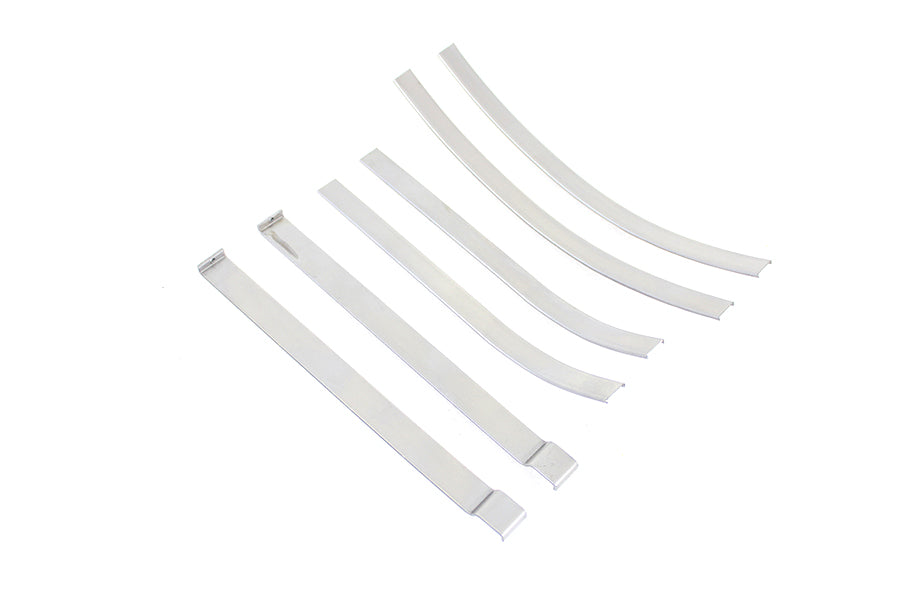 Emblem/Trim Mount Strip Set Raw Steel