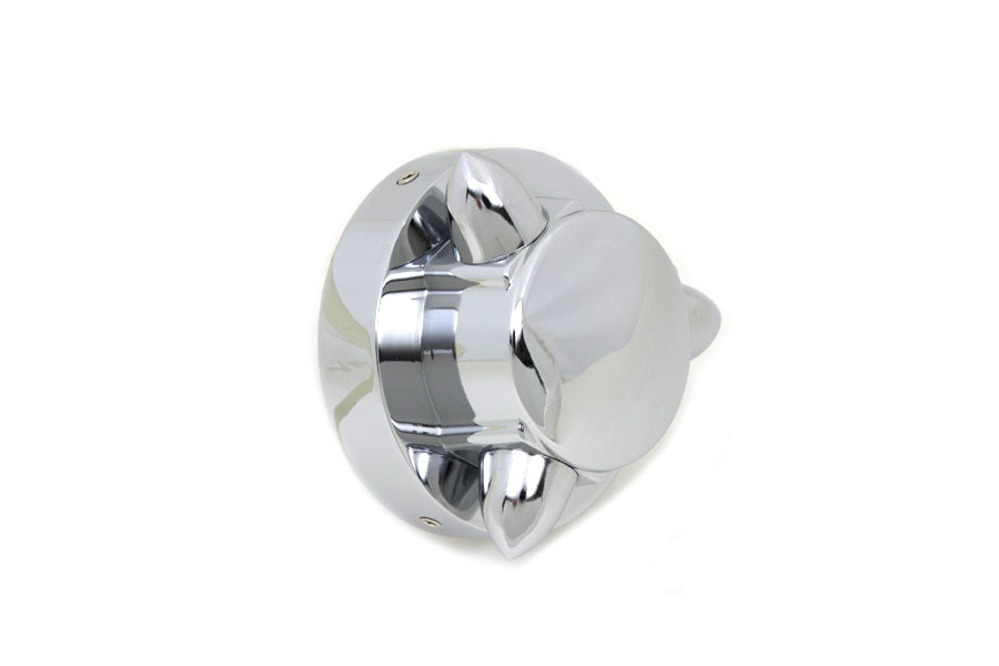 Krommet Style Gas Cap Cover Chrome