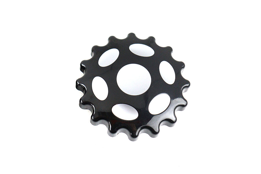 Sprocket Gas Cap Vented Black
