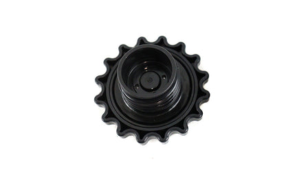 Sprocket Gas Cap Vented Black