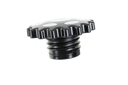 Sprocket Gas Cap Vented Black
