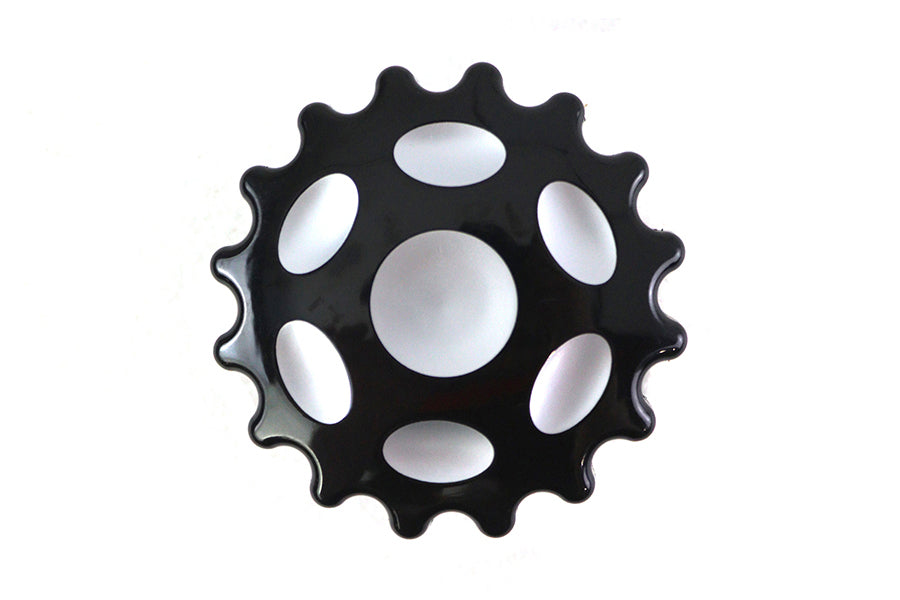 Sprocket Gas Cap Vented Black