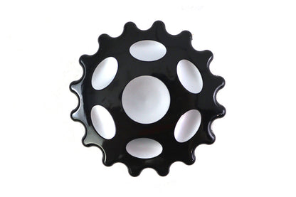 Sprocket Gas Cap Vented Black