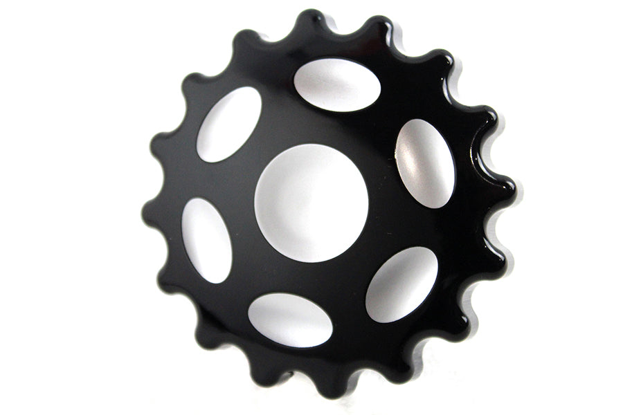 Sprocket Gas Cap Non-Vented Black