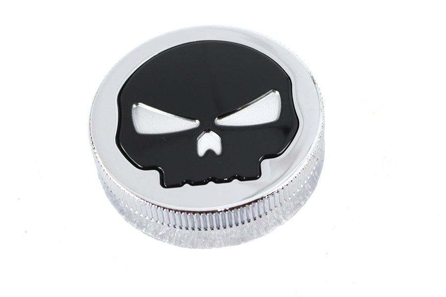Chrome Skull Style Vented Gas Cap