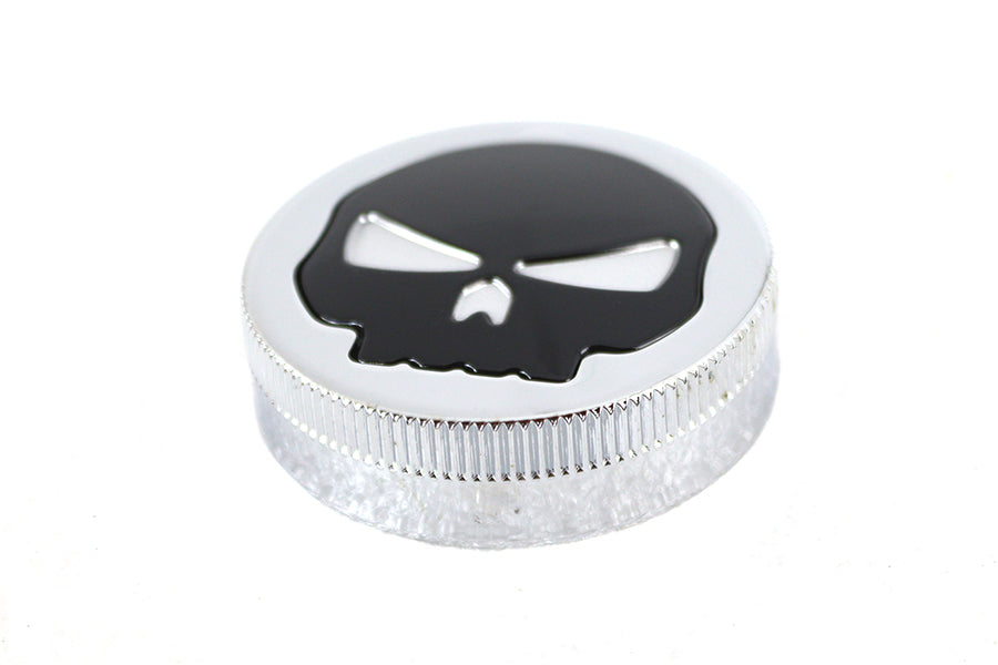 Chrome Skull Style Vented Gas Cap