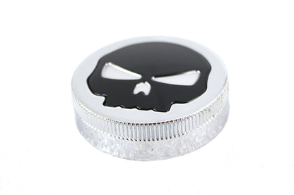 Chrome Skull Style Vented Gas Cap