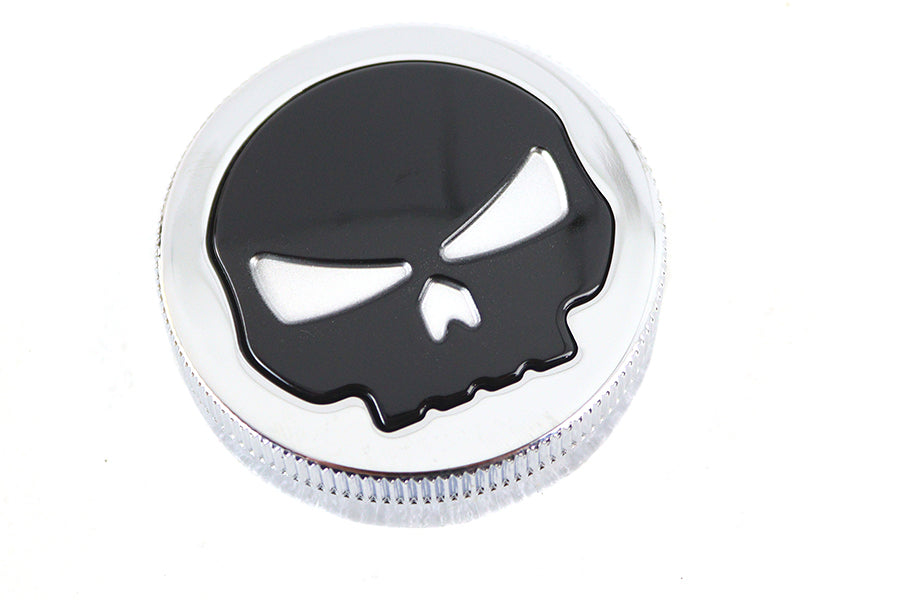 Chrome Skull Style Vented Gas Cap