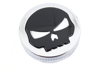 Chrome Skull Style Vented Gas Cap