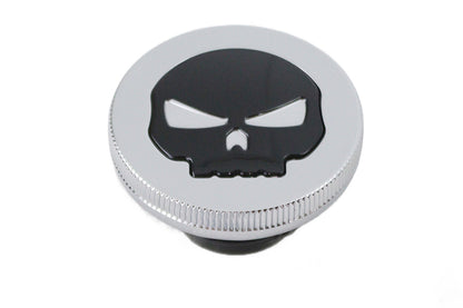 Chrome Skull Style Vented Gas Cap
