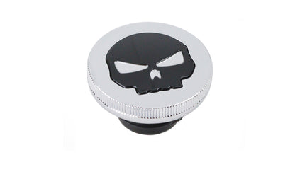 Chrome Skull Style Vented Gas Cap