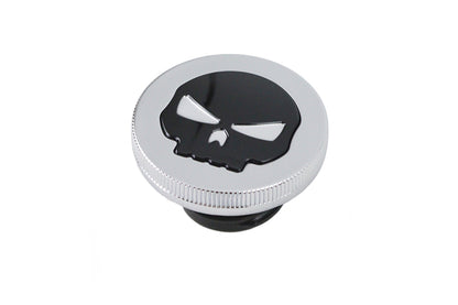 Chrome Skull Style Vented Gas Cap