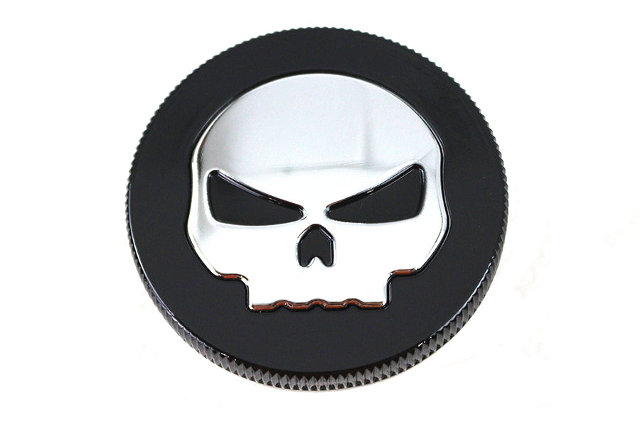 Black Skull Style Vented Gas Cap