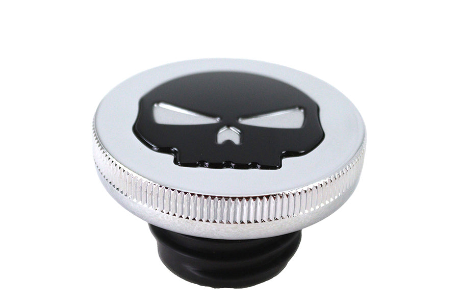 Chrome Skull Gas Cap