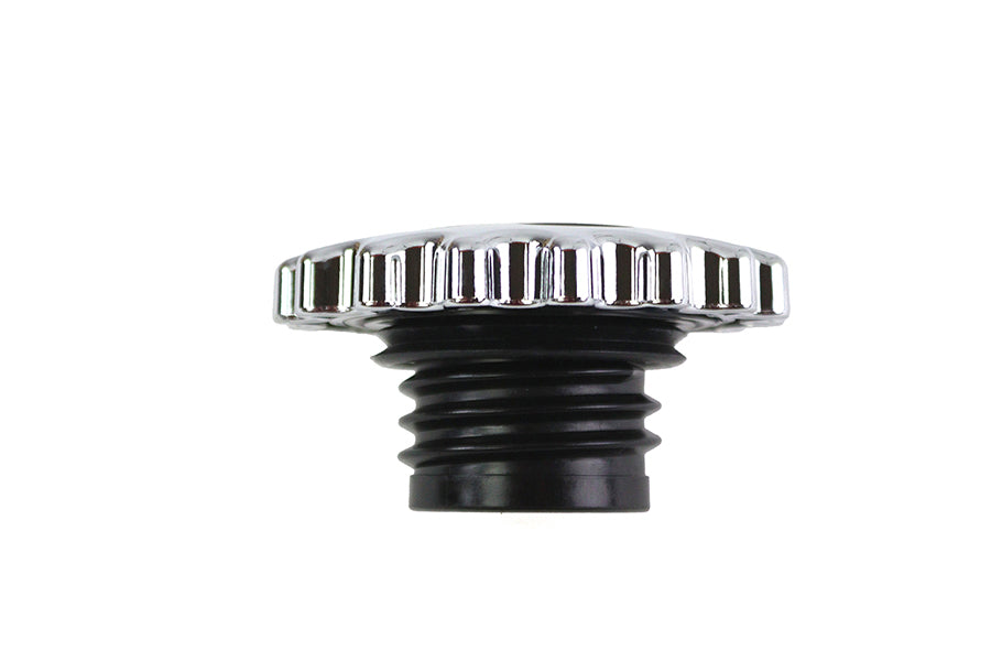 Sprocket Gas Cap Vented Chrome