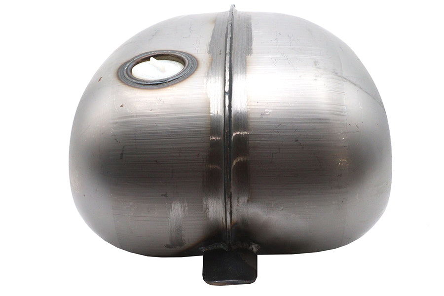 Laredo 3.1 Gallon Ribbed Dished Gas Tank Raw