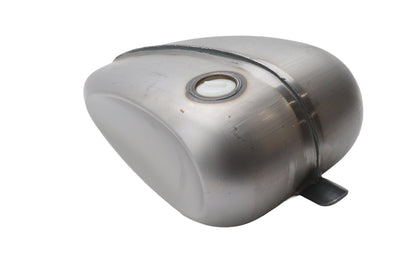 Laredo 3.1 Gallon Ribbed Dished Gas Tank Raw