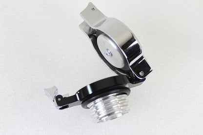 Flip Up Gas Cap Vented Chrome
