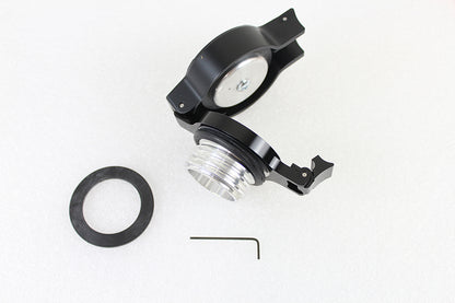 Flip Up Gas Cap Vented Black