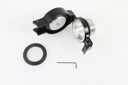 Flip Up Gas Cap Vented Black