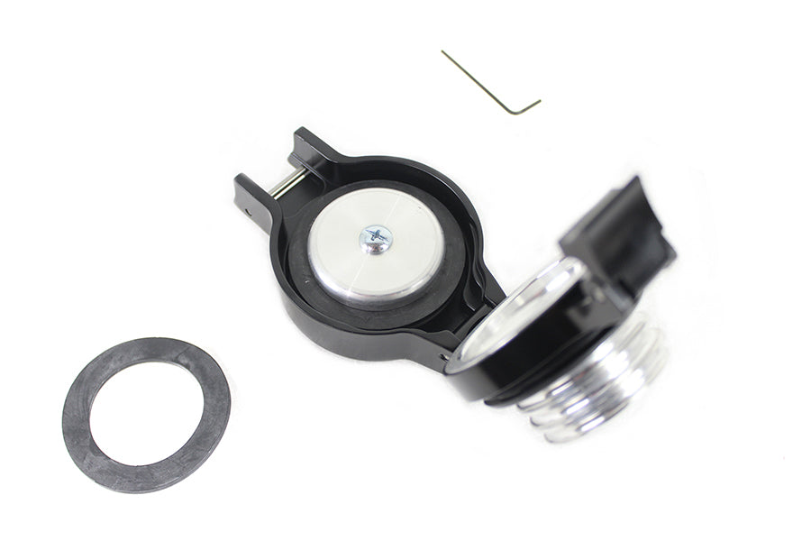 Flip Up Gas Cap Non-Vented Black