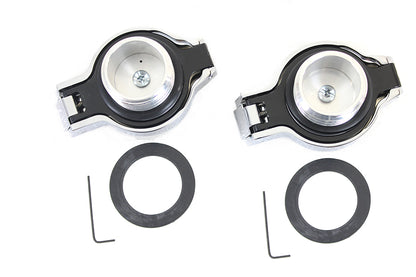 Flip Up Gas Cap Set Chrome