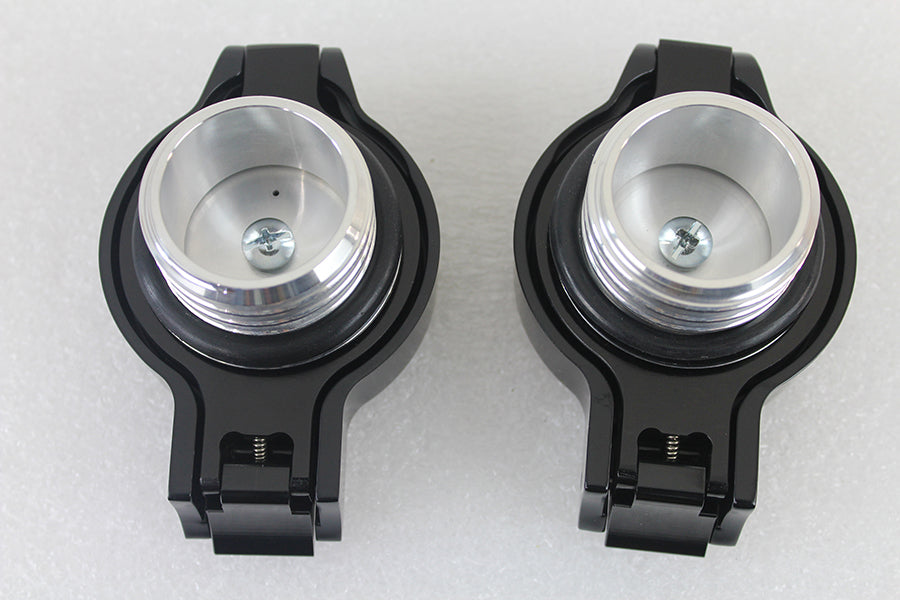 Flip Up Gas Cap Set Black