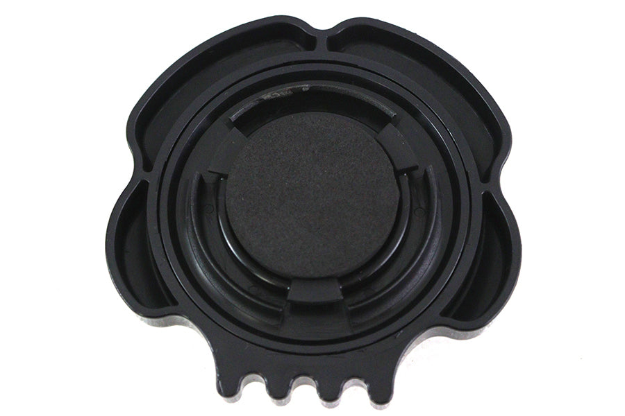 Skull Left Side Gas Cap Black