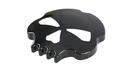 Skull Left Side Gas Cap Black