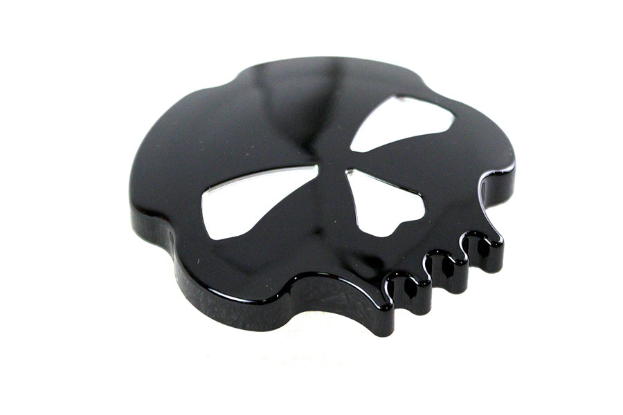 Skull Left Side Gas Cap Black