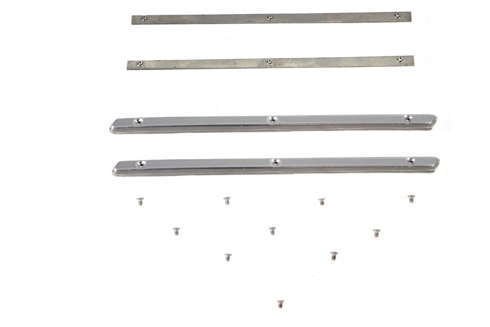 Gas Tank Trim Bar Set Stainless Steel