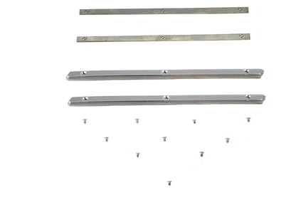 Gas Tank Trim Bar Set Stainless Steel