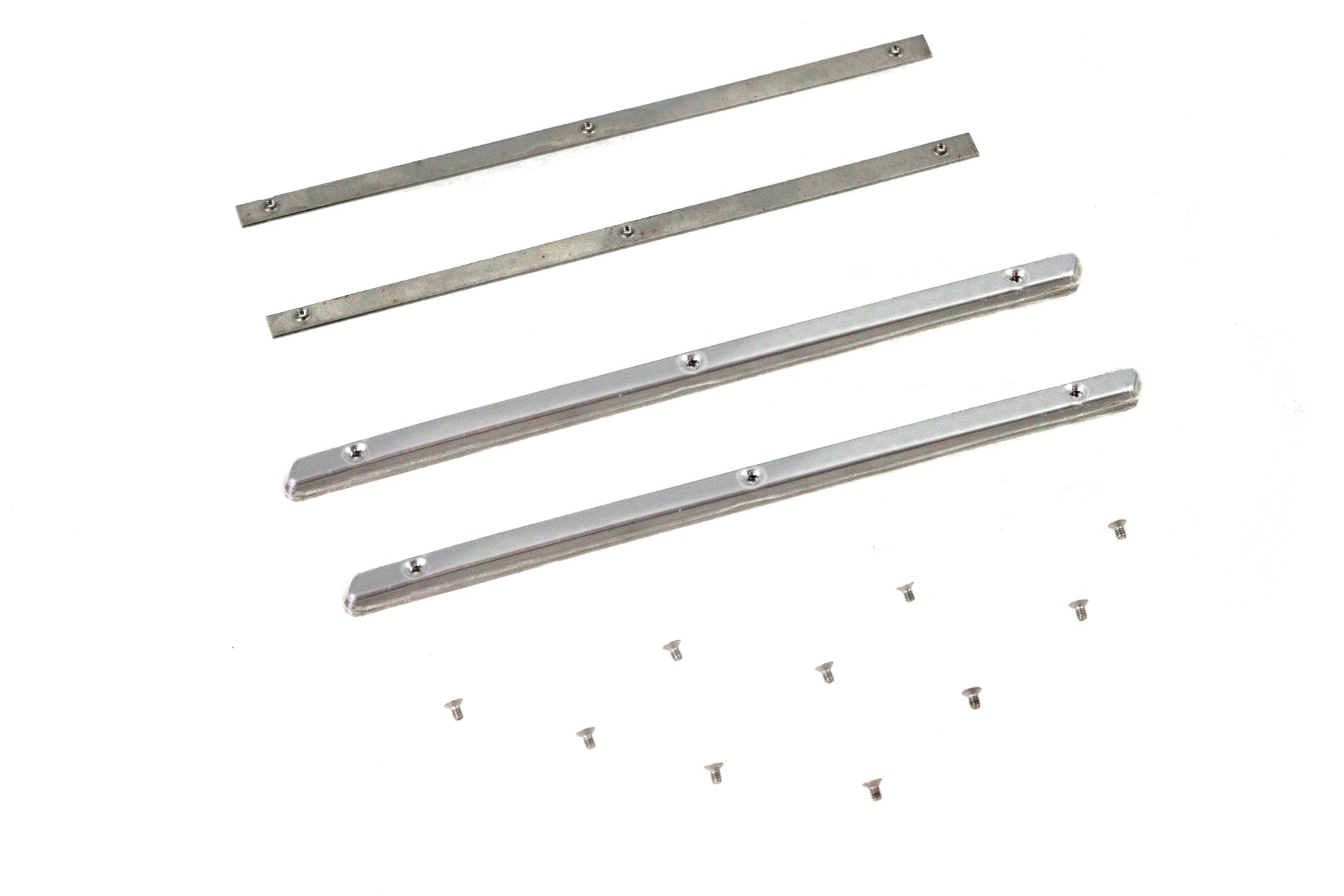 Gas Tank Trim Bar Set Stainless Steel
