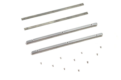 Gas Tank Trim Bar Set Stainless Steel