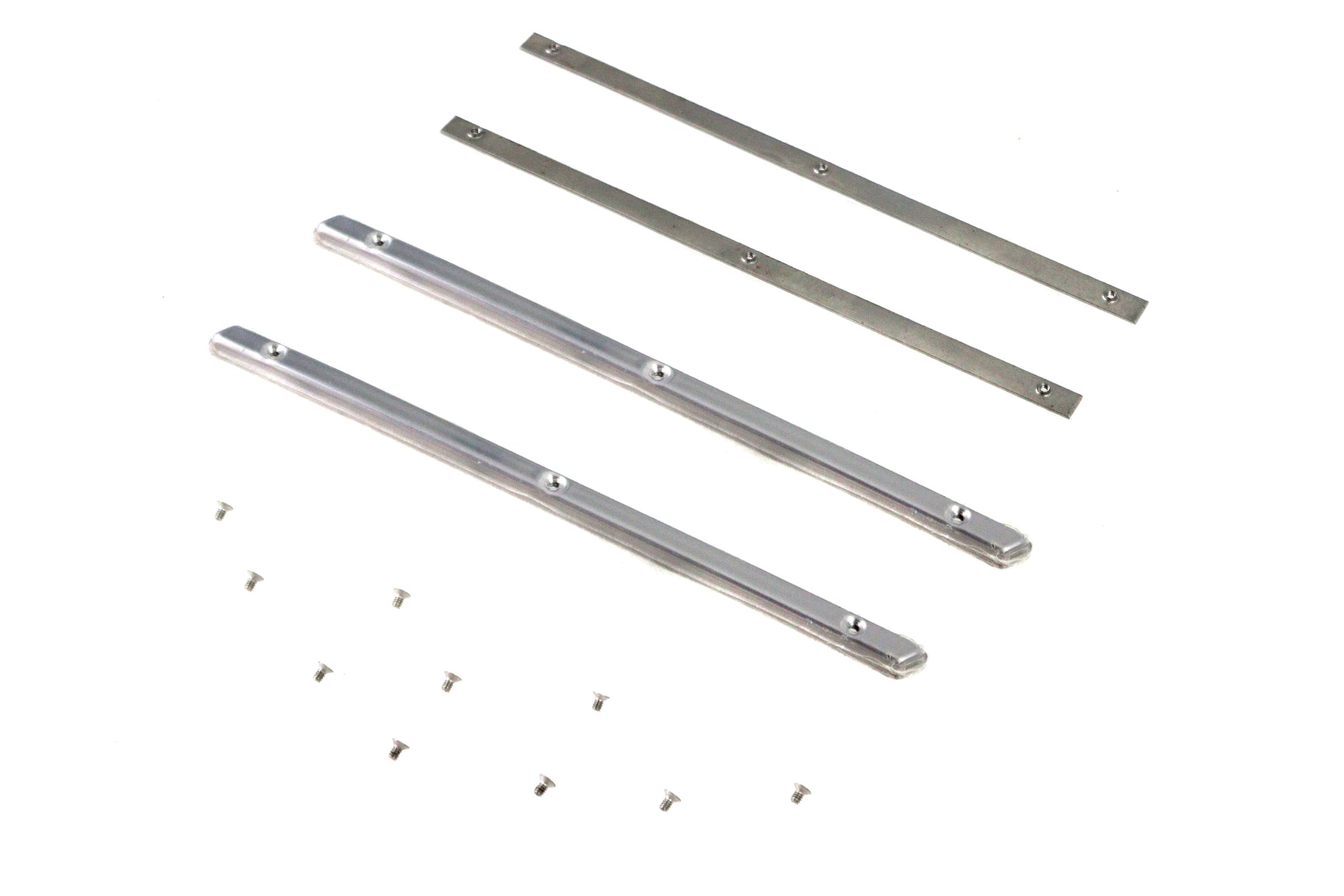 Gas Tank Trim Bar Set Stainless Steel