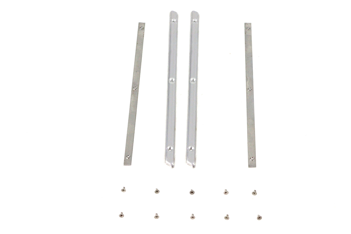 Gas Tank Trim Bar Set Stainless Steel